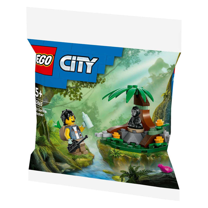 Load image into Gallery viewer, Lego city 30665 ontmoeting met babygorilla
