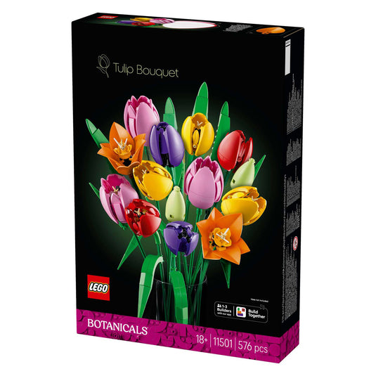 Lego botanicals 11501 boeket met tulpen bloemendecoratie