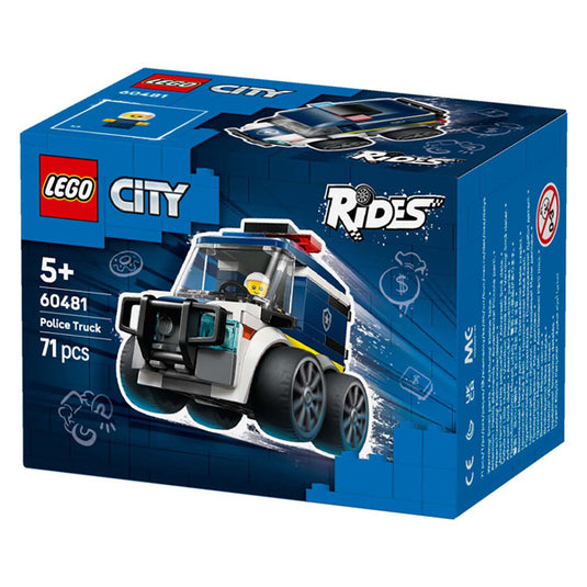 Lego city brick rides 60481 voertuigen politiewagen | 2 stuks