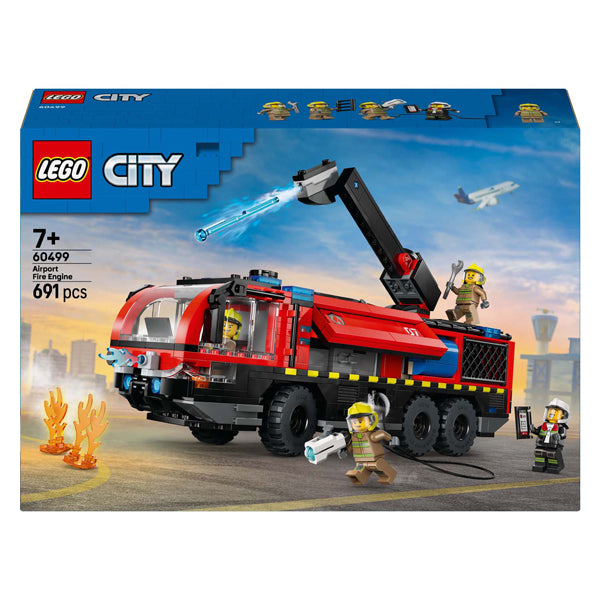 Load image into Gallery viewer, Lego city 60499 luchthaven brandweertruck
