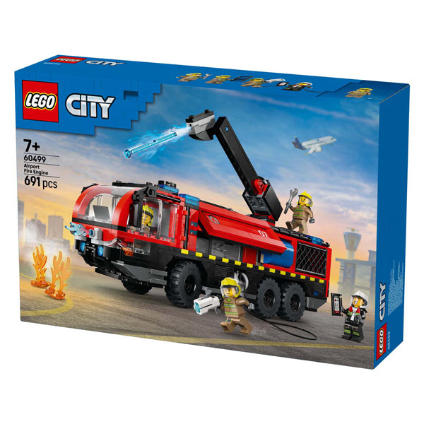 Load image into Gallery viewer, Lego city 60499 luchthaven brandweertruck
