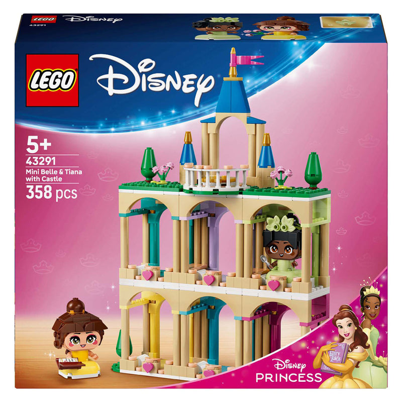 Load image into Gallery viewer, Lego disney princess 43291 mini belle en tiana met kasteel
