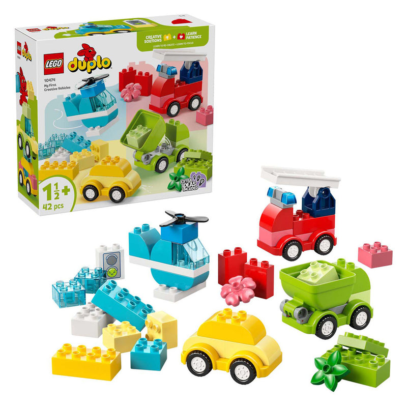Laden Sie das Bild in Galerie -Viewer, Lego duplo - creatieve voertuigen constructiespeelgoed (10474)
