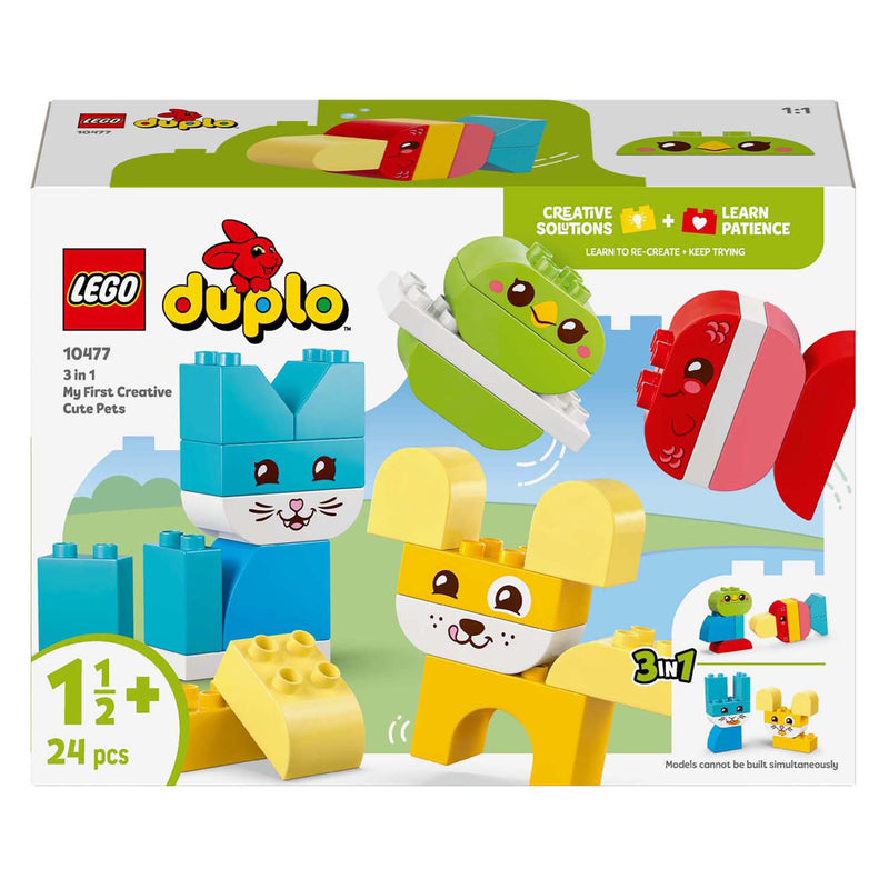 Load image into Gallery viewer, Lego duplo 10477 3-in-1 mijn eerste creatieve huisdieren
