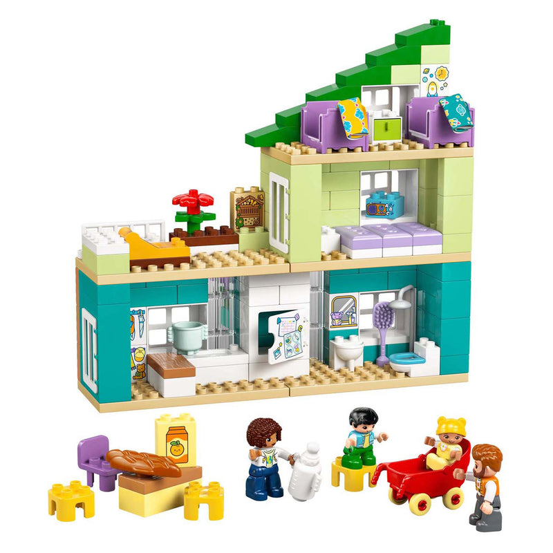 Load image into Gallery viewer, Lego duplo 10470 3-in-1 modern woonhuis met figuren
