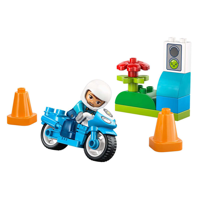 Load image into Gallery viewer, Lego duplo 10471 blauwe politiemotor
