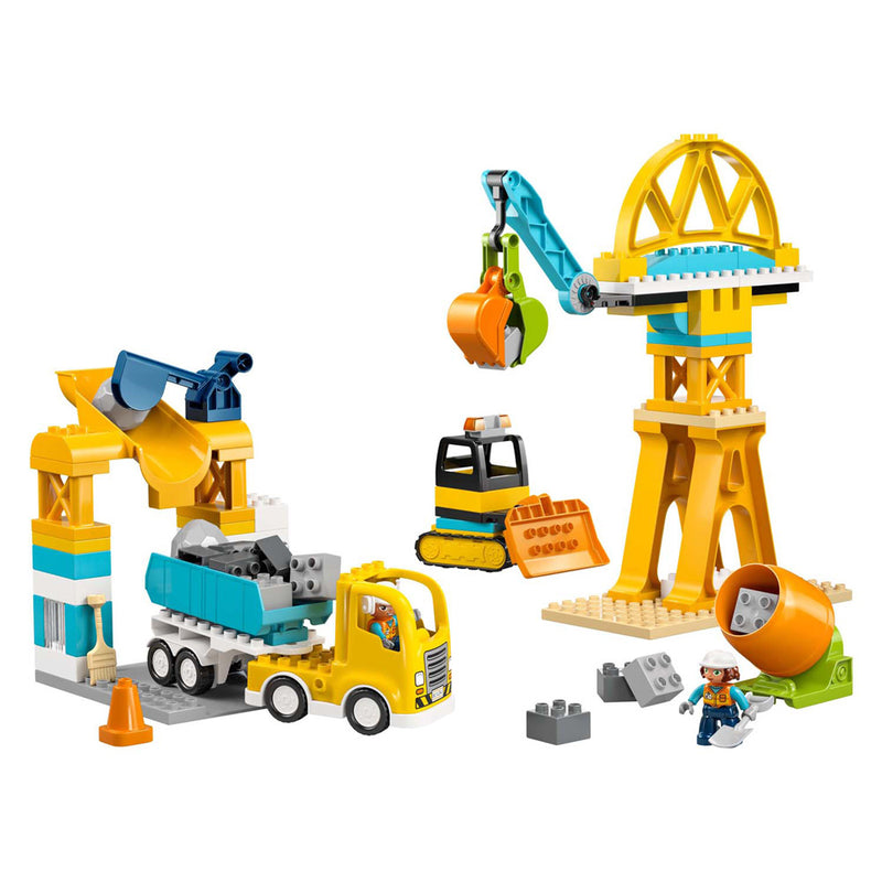 Load image into Gallery viewer, Lego duplo town 10476 3in1 bouwplaats en voertuigen
