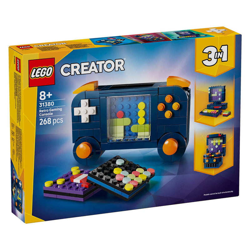 Afbeelding laden in galerijviewer, Lego ® creator 3in1 retro spelcomputer speelgoedmodel - bouw om tot desktop of speelautomaat - 31380
