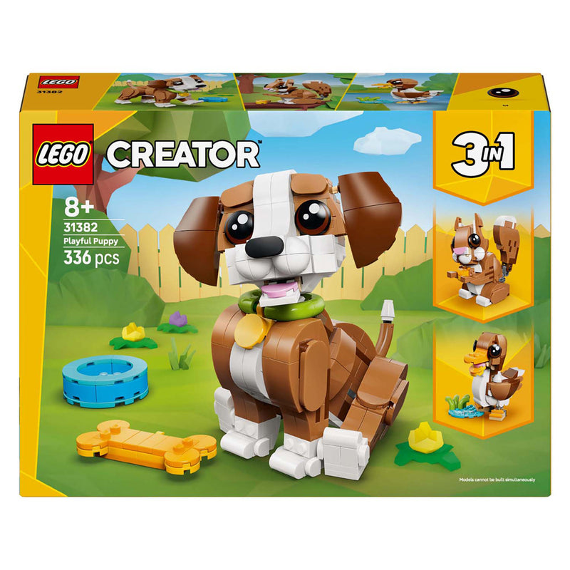 Load image into Gallery viewer, Lego schattige dieren: speelse puppy constructiespeelgoed (31382)
