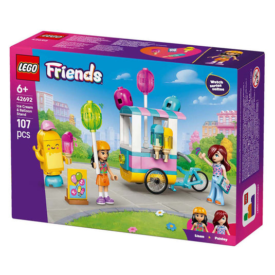 Lego friends 42692 ijsjes- en ballonnenkraam