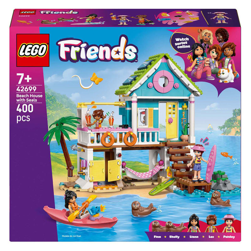 Laden Sie das Bild in Galerie -Viewer, Lego friends 42699 strandhuis met zeehonden
