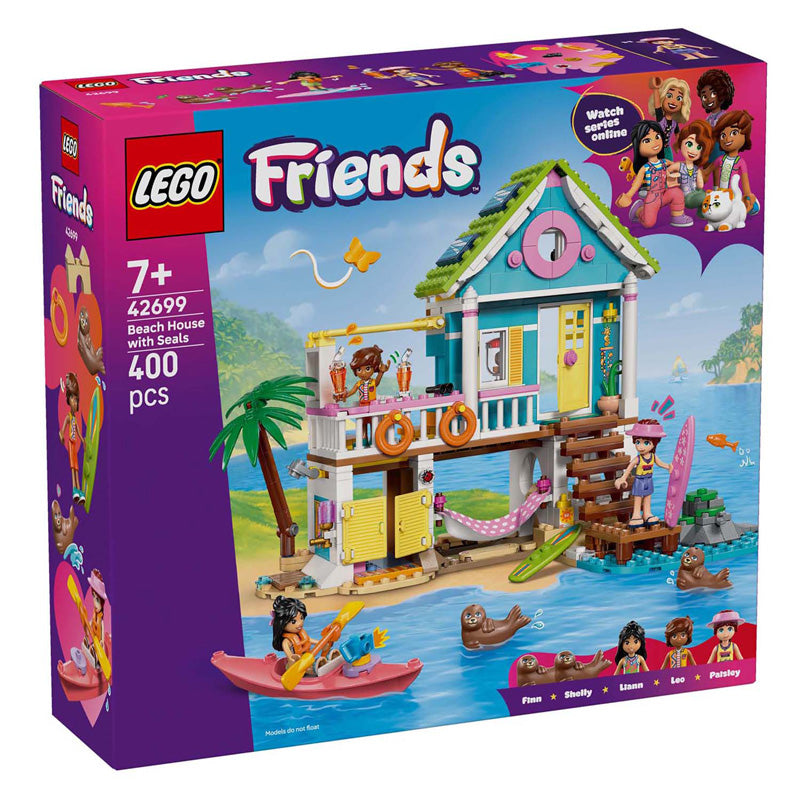 ギャラリービューアに画像をロードする, Lego friends 42699 strandhuis met zeehonden
