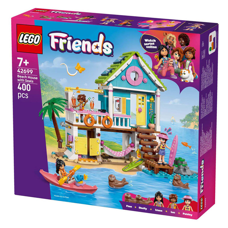 Load image into Gallery viewer, Lego friends 42699 strandhuis met zeehonden
