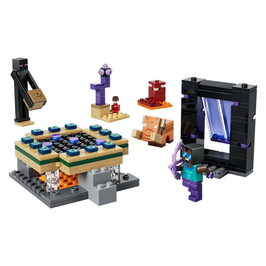 Lego minecraft 21584 reis naar de nether en het end-portaal