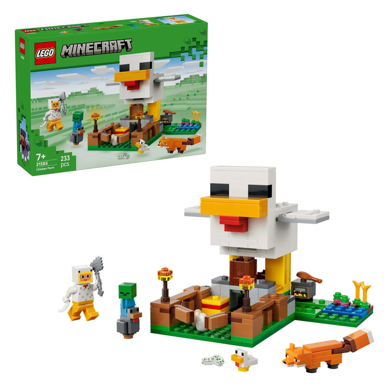 Load image into Gallery viewer, Lego minecraft 21585 kippenboerderij
