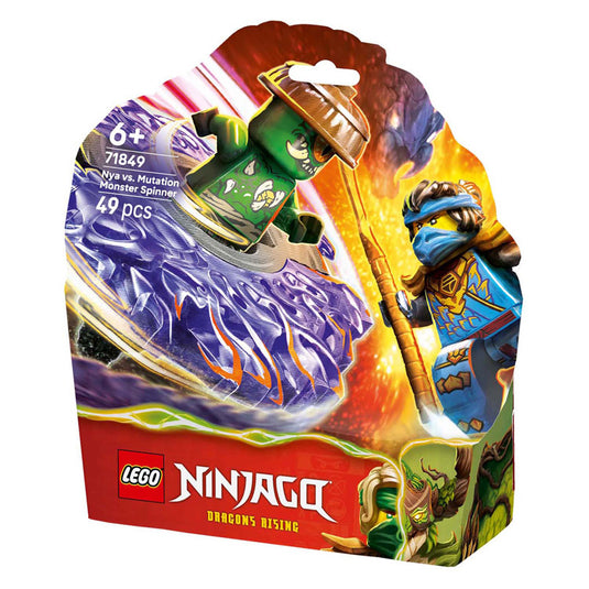 Lego ninjago 71849 nya vs. elementaire monsterspinner
