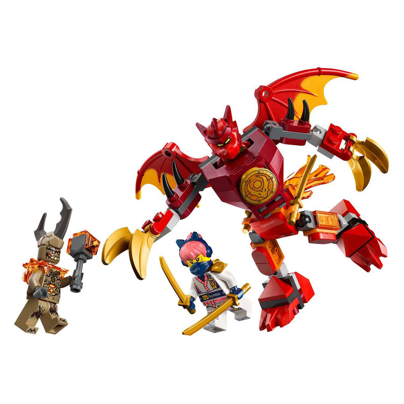 Chargez l'image dans la visionneuse de la galerie, Lego ® ninjago® kai's drakenmecha strijdpakket - mechaspeelgoed - speelset met 3 minifiguren - 71851
