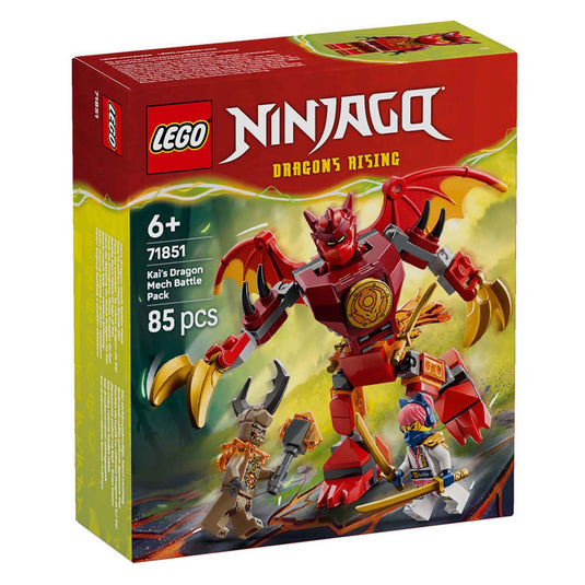 Lego ninjago 71851 kai's drakenmecha strijdpakket