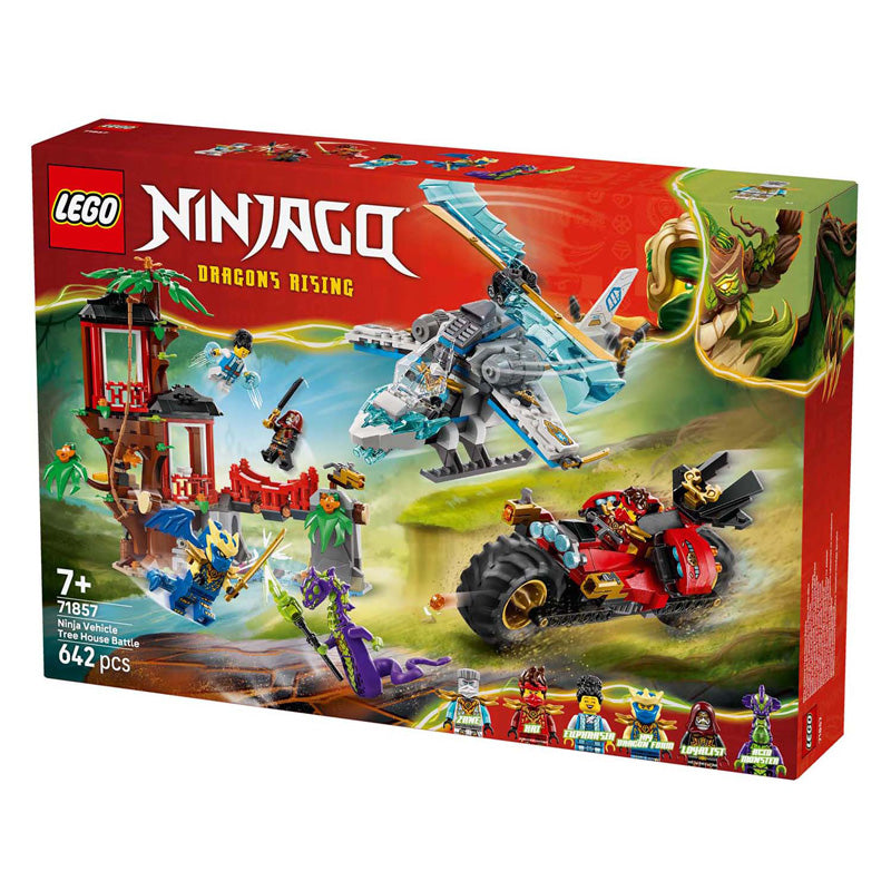 Afbeelding laden in galerijviewer, Lego ninjago 71857 ninjavoertuigen bij de boomhut
