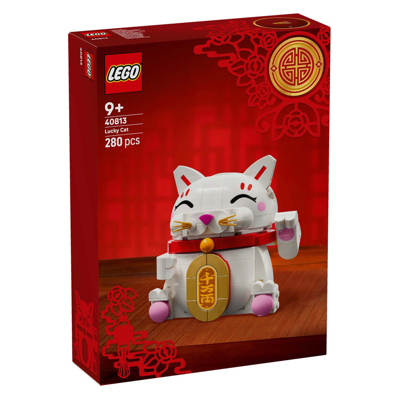 Load image into Gallery viewer, Lego icons - gelukskat constructiespeelgoed (40813)
