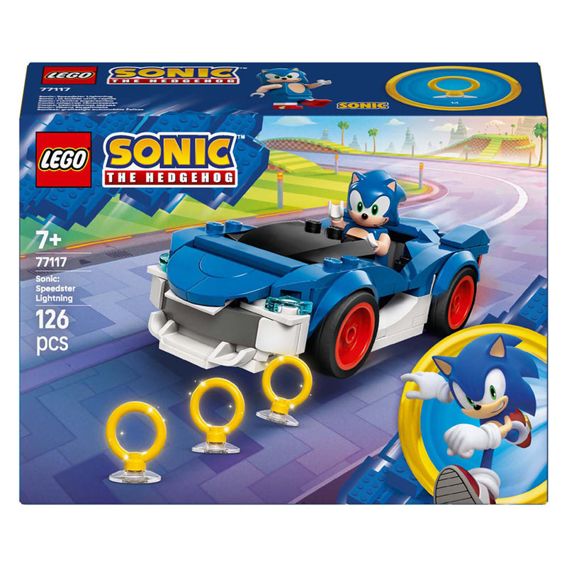 Load image into Gallery viewer, Lego sonic the hedgehog 77117 sonics auto: speed star lightning
