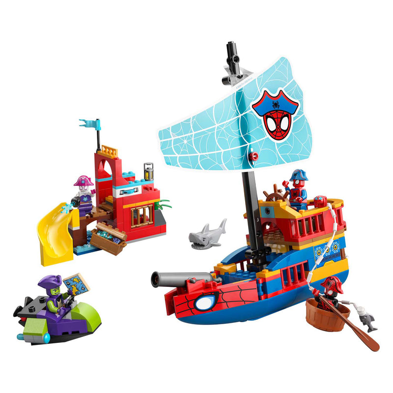 Load image into Gallery viewer, Lego marvel 11208 team spidey piratenschip
