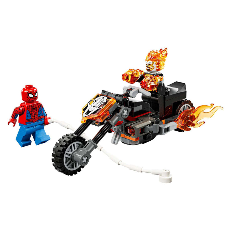 Load image into Gallery viewer, Lego super heroes 76335 marvel spider-man vs. ghost rider motor
