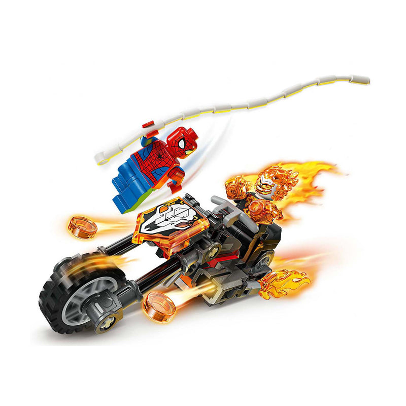 Load image into Gallery viewer, Lego super heroes 76335 marvel spider-man vs. ghost rider motor
