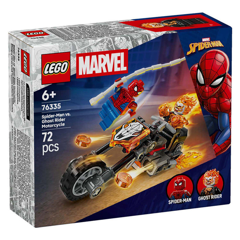 Load image into Gallery viewer, Lego super heroes 76335 marvel spider-man vs. ghost rider motor
