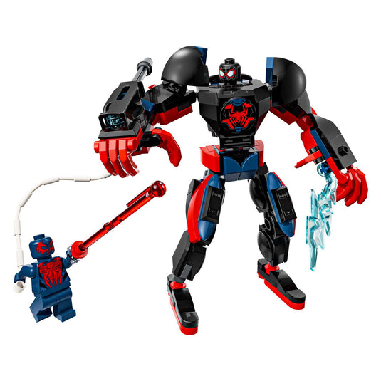 Lego super heroes miles morales mecha vs. spider-man 2099