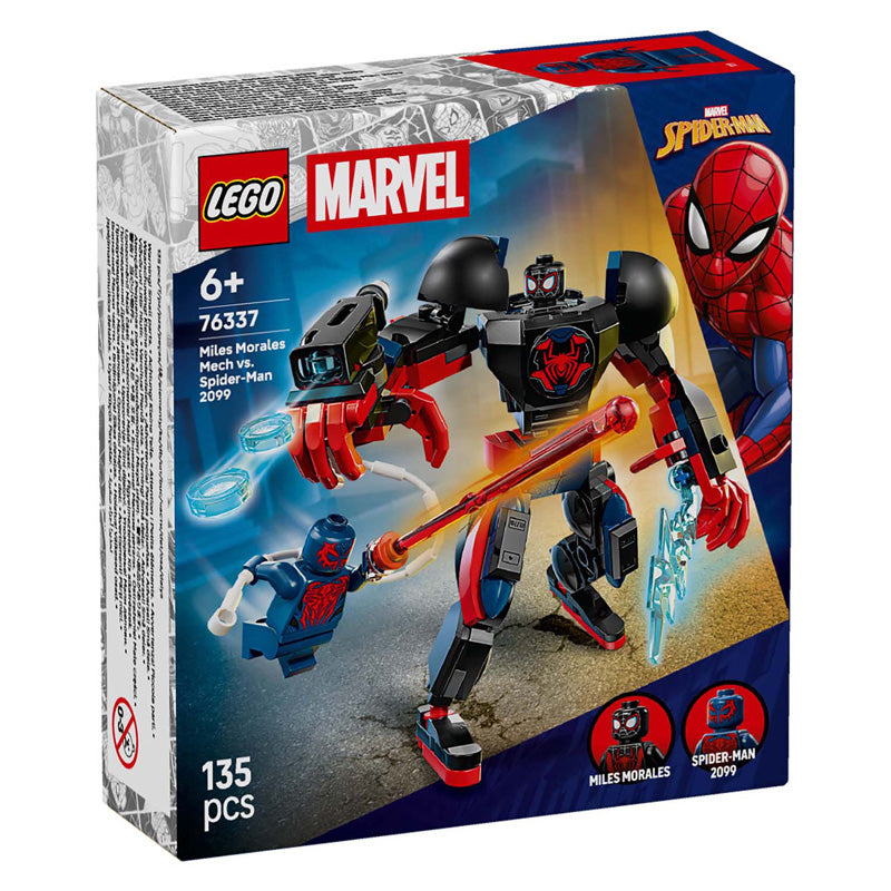 Load image into Gallery viewer, Lego marvel 76337 miles morales mecha vs. spider-man
