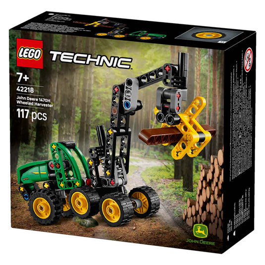 Lego technic 42218 john deere 1470h houtoogstmachine