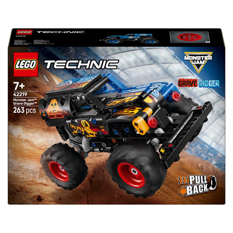 Load image into Gallery viewer, Lego technic 42219 monster jam grave digger vuur en ijs
