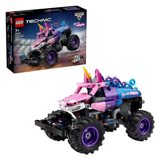 Lego technic 42220 monster jam sparkle smash pull-back