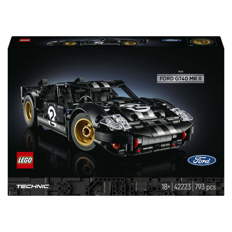 Load image into Gallery viewer, Lego technic 42223 1966 ford gt40 mkii racewagen
