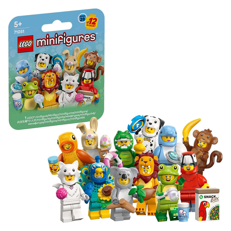 Afbeelding laden in galerijviewer, Lego minifigures - serie 28: dierenkostuum constructiespeelgoed (71051)

