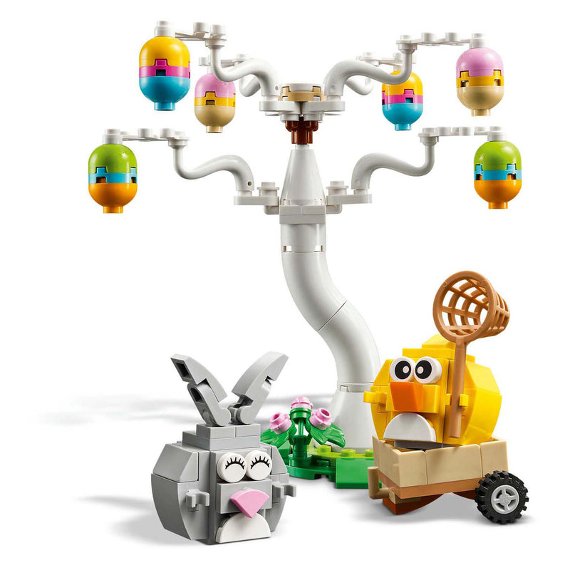 Afbeelding laden in galerijviewer, Lego eieren zoeken met konijn en kuiken constructiespeelgoed (40808)
