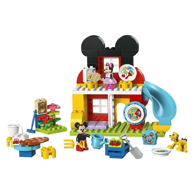 Laden Sie das Bild in Galerie -Viewer, Lego duplo 10465 mickey mouse clubhuis met minnie en pluto
