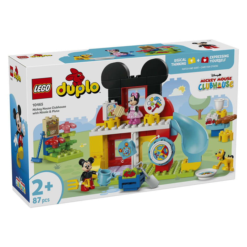 Laden Sie das Bild in Galerie -Viewer, Lego duplo 10465 mickey mouse clubhuis met minnie en pluto

