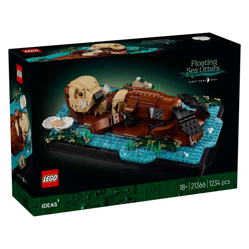 ギャラリービューアに画像をロードする, Lego ideas drijvende zeeotters - 21366
