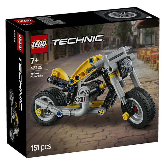 Lego technic gele motor