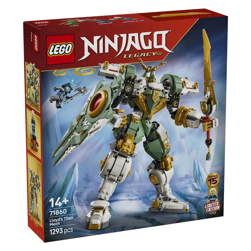 Afbeelding laden in galerijviewer, Lego ® ninjago® 15-jarig jubileum: lloyds reusachtige mecha speelgoed 71860
