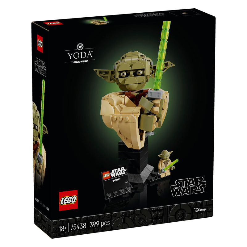 Laden Sie das Bild in Galerie -Viewer, Lego star wars yoda buste bouwpakket voor volwassenen - 75438
