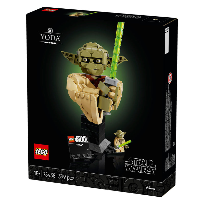Laden Sie das Bild in Galerie -Viewer, Lego star wars yoda buste bouwpakket voor volwassenen - 75438
