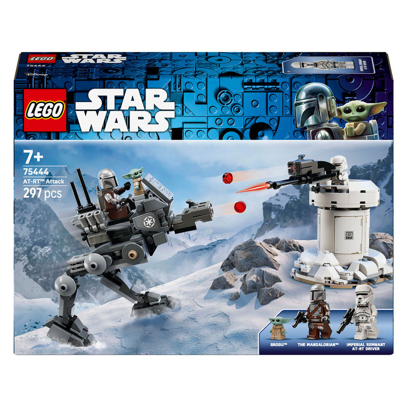 Laden Sie das Bild in Galerie -Viewer, Lego ® star wars™ at-rt™ aanval - bouwset met minifiguur van de mandalorian™ en grogu™ - vanaf 7 jaar - 75444
