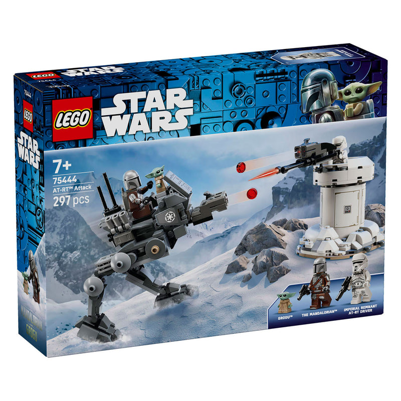 Laden Sie das Bild in Galerie -Viewer, Lego ® star wars™ at-rt™ aanval - bouwset met minifiguur van de mandalorian™ en grogu™ - vanaf 7 jaar - 75444
