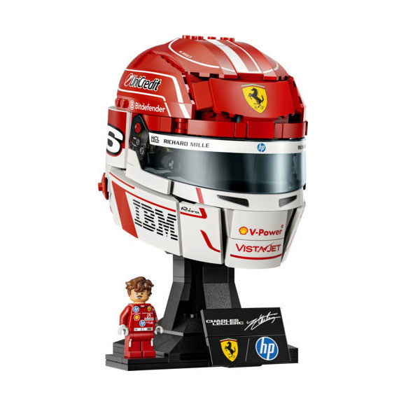 Laden Sie das Bild in Galerie -Viewer, Lego editions scuderia ferrari hp helm van charles leclerc - 43014
