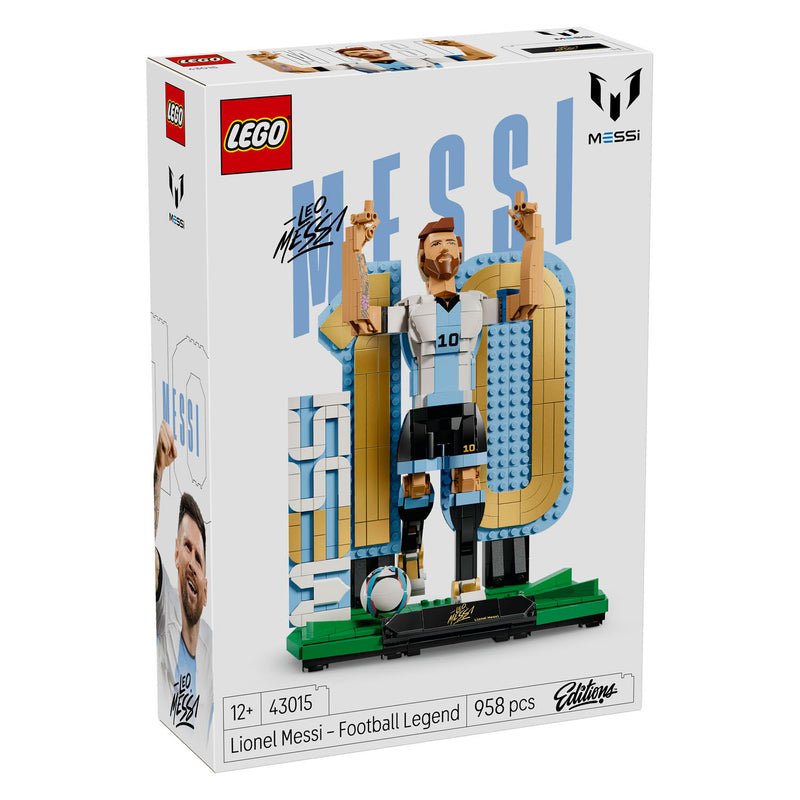 Chargez l'image dans la visionneuse de la galerie, Lego editions lionel messi – voetballegende voetbal speelgoed voor kinderen - 43015
