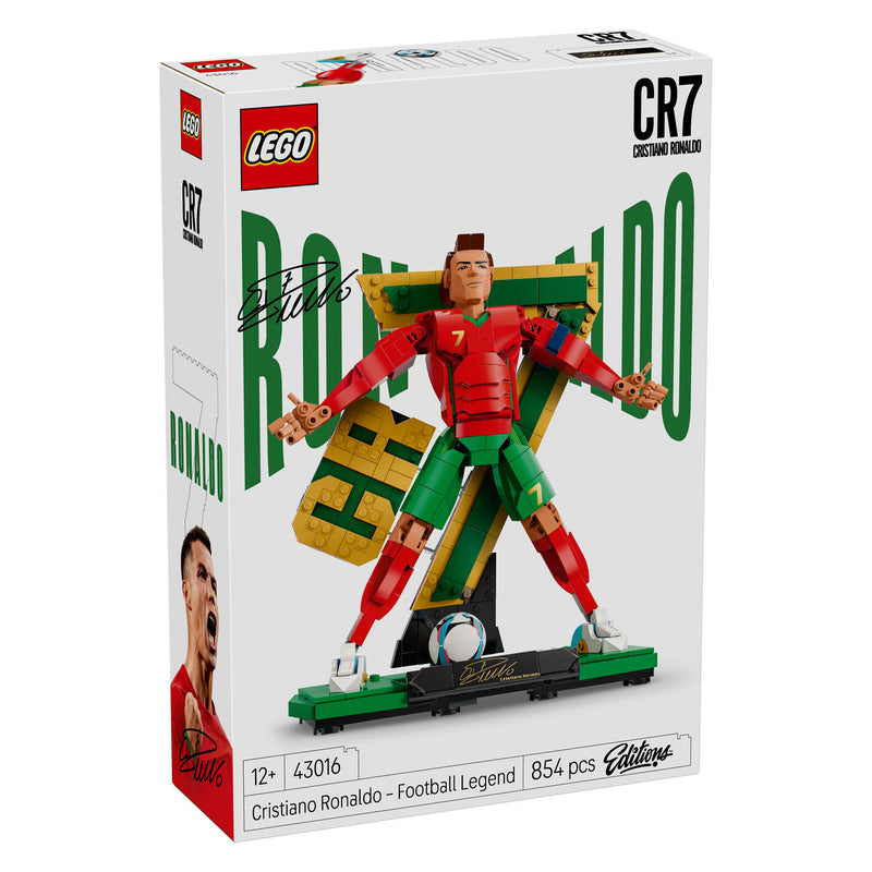 Laden Sie das Bild in Galerie -Viewer, Lego editions cristiano ronaldo - voetballegende cr 7 bouwpakket voor kinderen - 43016

