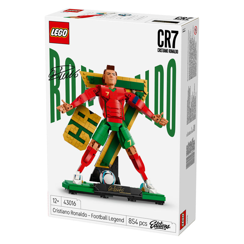 Laden Sie das Bild in Galerie -Viewer, Lego editions cristiano ronaldo - voetballegende cr 7 bouwpakket voor kinderen - 43016
